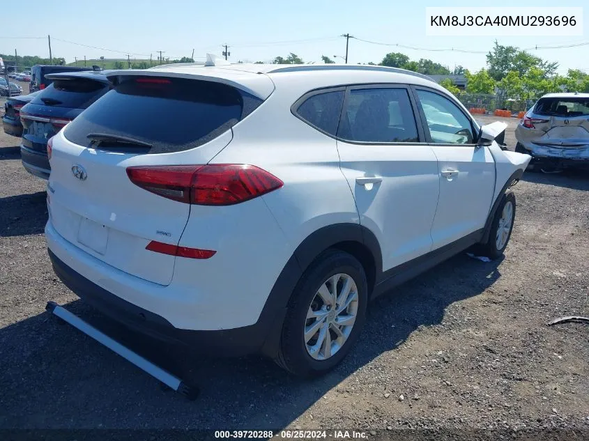 2021 Hyundai Tucson Value VIN: KM8J3CA40MU293696 Lot: 39720288