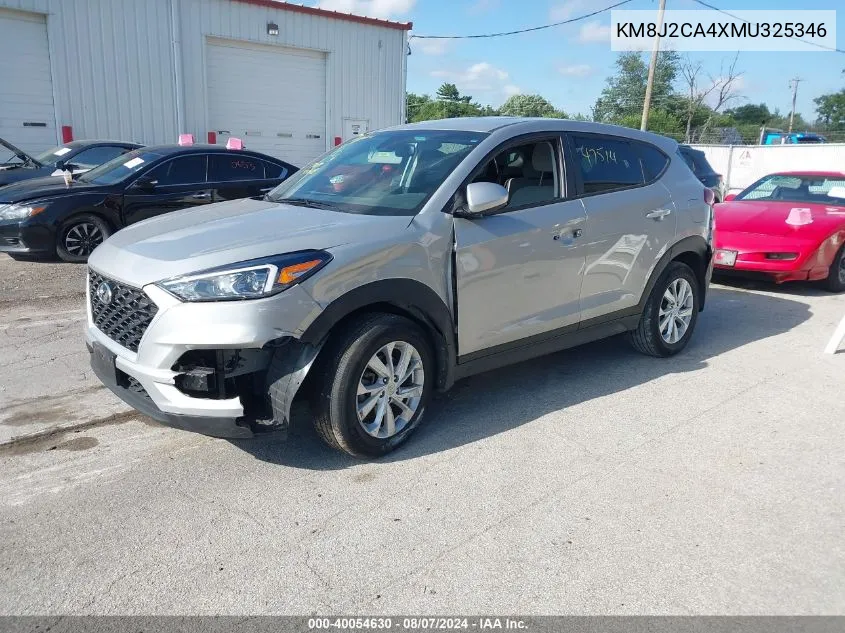 2021 Hyundai Tucson Se VIN: KM8J2CA4XMU325346 Lot: 40054630