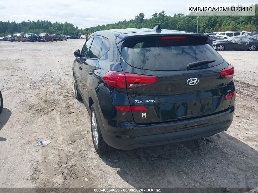 2021 Hyundai Tucson Se VIN: KM8J2CA42MU373410 Lot: 40064629