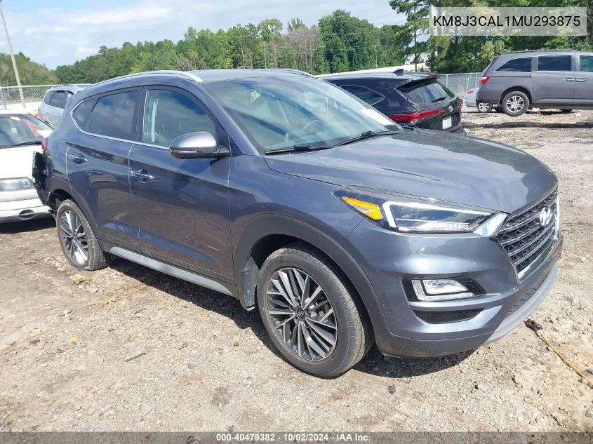 2021 Hyundai Tucson Limited VIN: KM8J3CAL1MU293875 Lot: 40479382