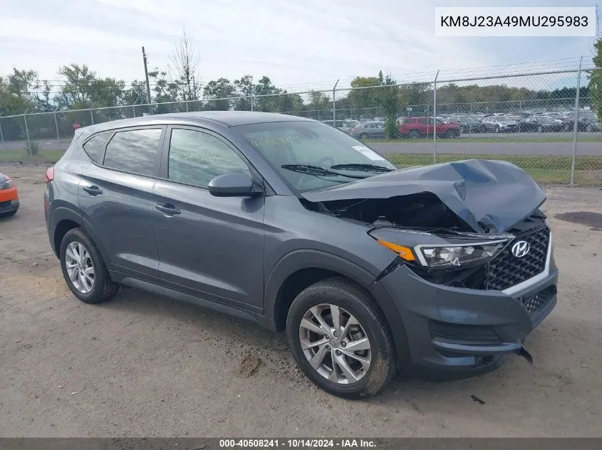 2021 Hyundai Tucson Se VIN: KM8J23A49MU295983 Lot: 40508241