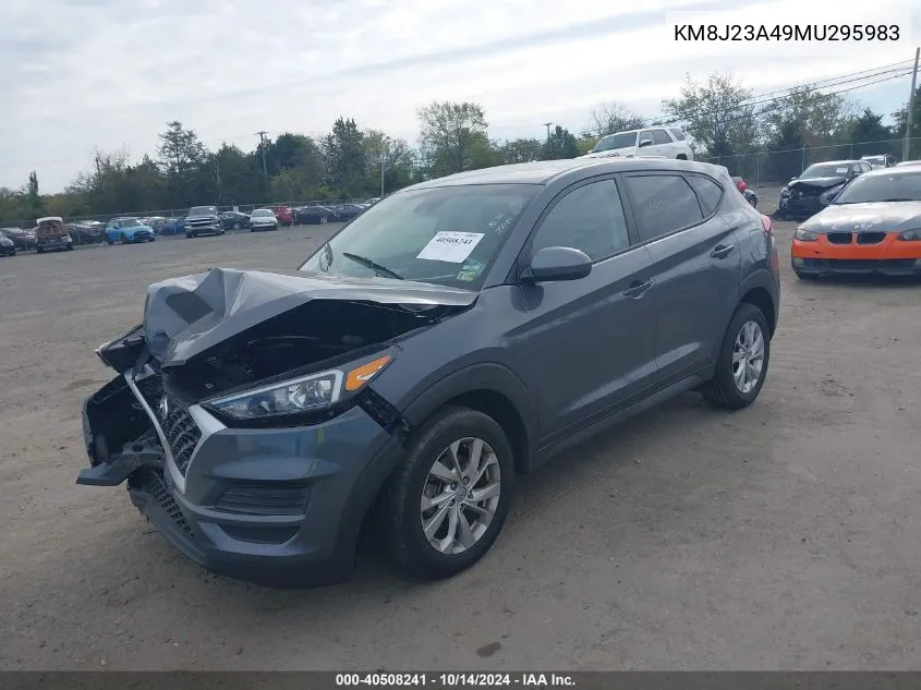 2021 Hyundai Tucson Se VIN: KM8J23A49MU295983 Lot: 40508241