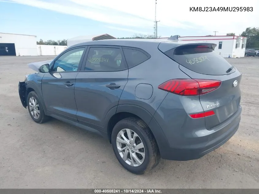 2021 Hyundai Tucson Se VIN: KM8J23A49MU295983 Lot: 40508241