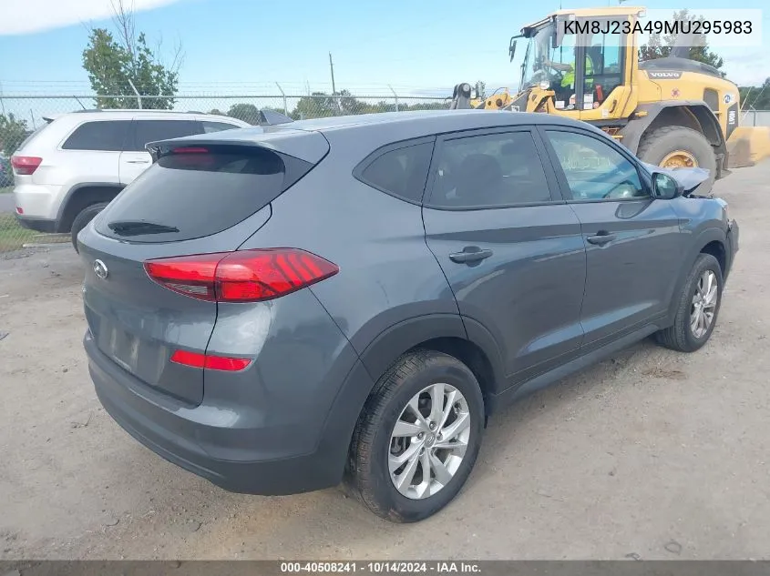 2021 Hyundai Tucson Se VIN: KM8J23A49MU295983 Lot: 40508241