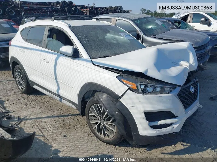 2021 Hyundai Tucson Limited/Sel/Sport/Ultimat VIN: KM8J33AL9MU300863 Lot: 40564845