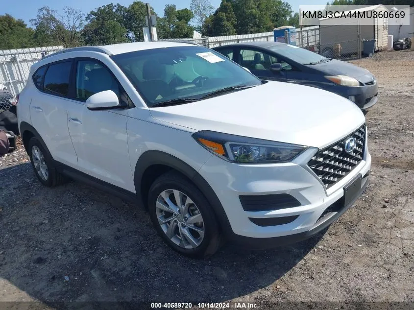 2021 Hyundai Tucson Value VIN: KM8J3CA44MU360669 Lot: 40589720