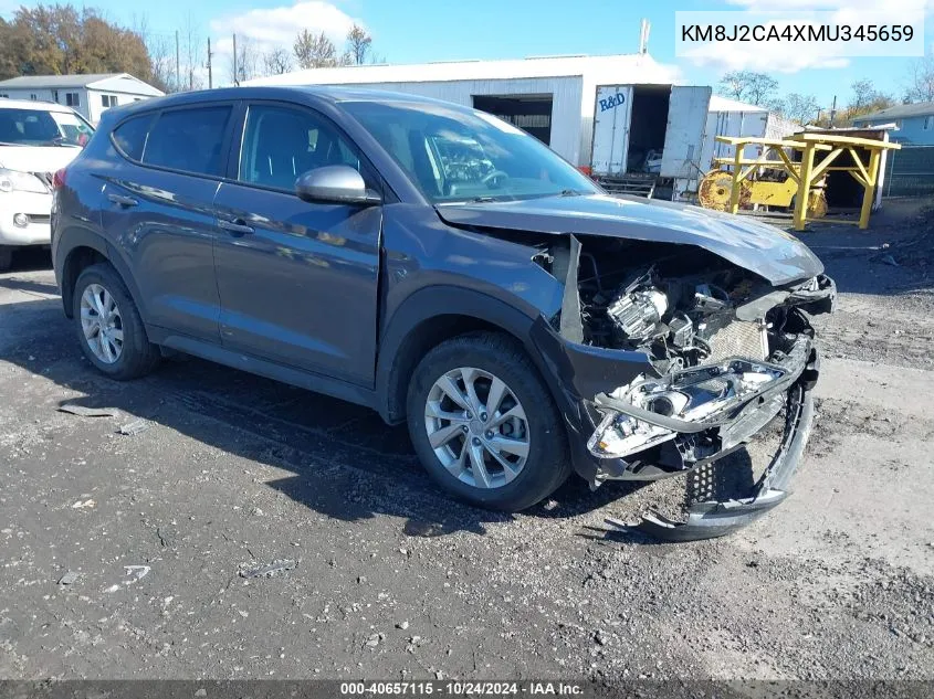 2021 Hyundai Tucson Se VIN: KM8J2CA4XMU345659 Lot: 40657115