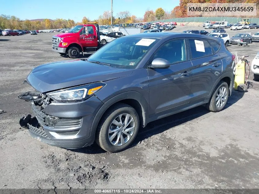 2021 Hyundai Tucson Se VIN: KM8J2CA4XMU345659 Lot: 40657115