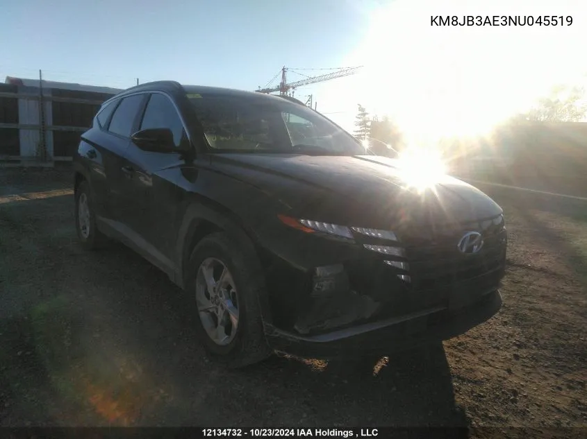 KM8JB3AE3NU045519 2022 Hyundai Tucson Preferred Fwd