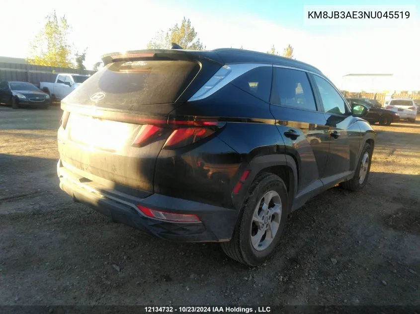 KM8JB3AE3NU045519 2022 Hyundai Tucson Preferred Fwd