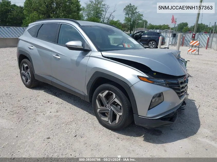 2022 Hyundai Tucson Sel VIN: 5NMJCCAE9NH157363 Lot: 39355786