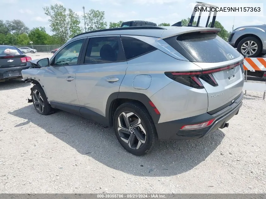 2022 Hyundai Tucson Sel VIN: 5NMJCCAE9NH157363 Lot: 39355786