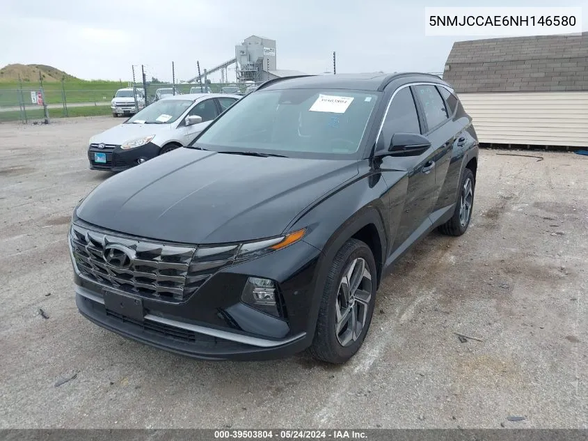 2022 Hyundai Tucson Sel VIN: 5NMJCCAE6NH146580 Lot: 39503804