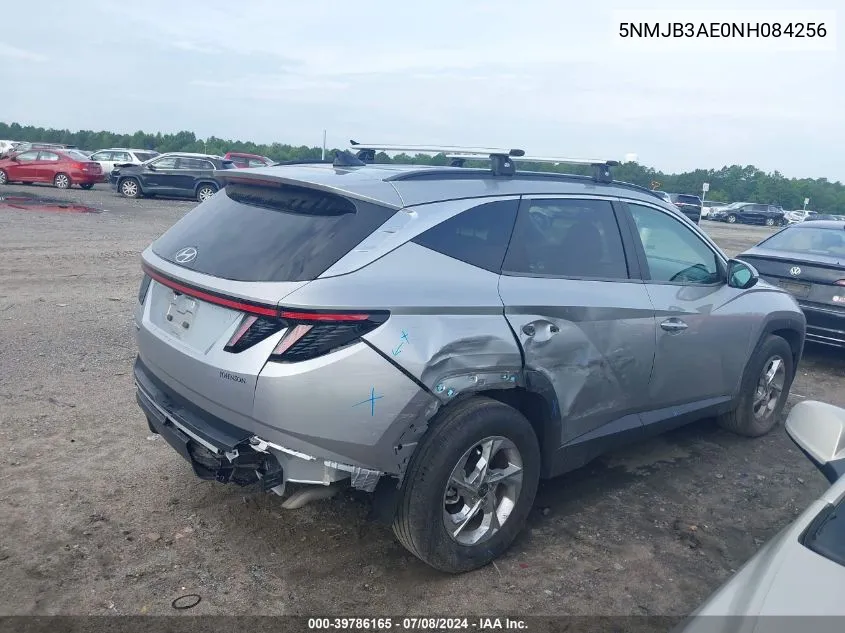 2022 Hyundai Tucson Sel VIN: 5NMJB3AE0NH084256 Lot: 39786165