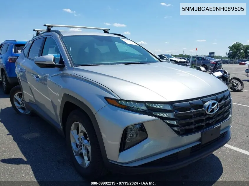 2022 Hyundai Tucson Sel VIN: 5NMJBCAE9NH089505 Lot: 39902219