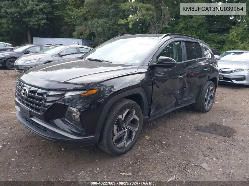 2022 Hyundai Tucson Hybrid Sel Convenience VIN: KM8JFCA13NU039964 Lot: 40227689