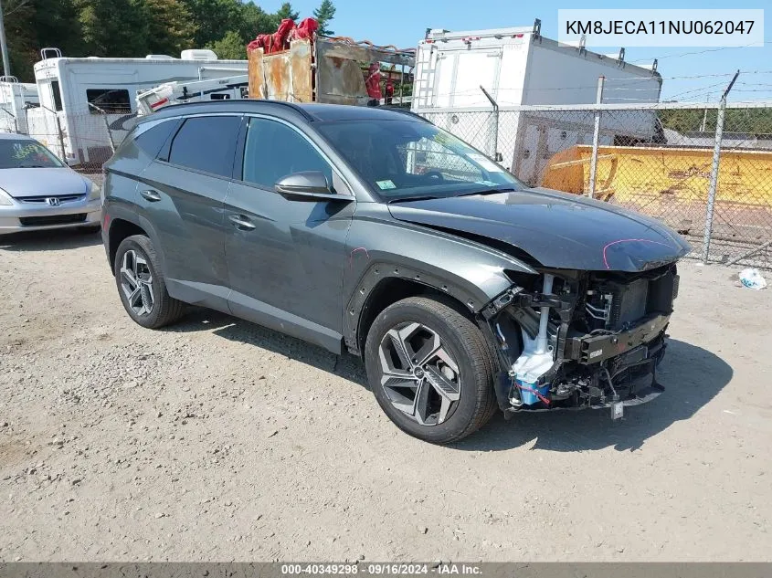 KM8JECA11NU062047 2022 Hyundai Tucson Hybrid Limited