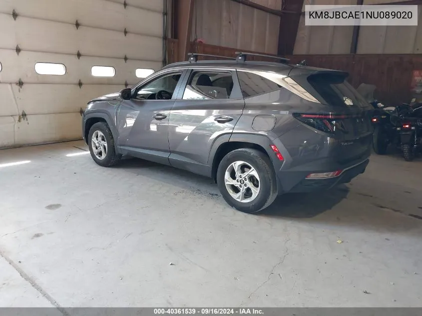 KM8JBCAE1NU089020 2022 Hyundai Tucson Sel