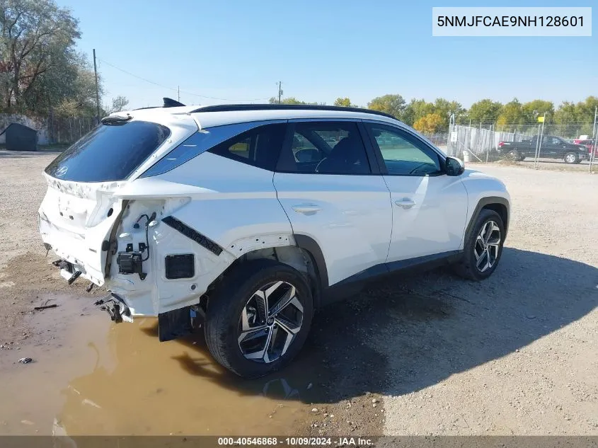 2022 Hyundai Tucson Sel VIN: 5NMJFCAE9NH128601 Lot: 40546868