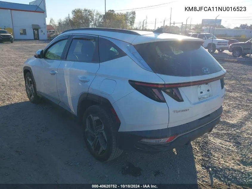 2022 Hyundai Tucson Hybrid Sel Convenience VIN: KM8JFCA11NU016523 Lot: 40620752