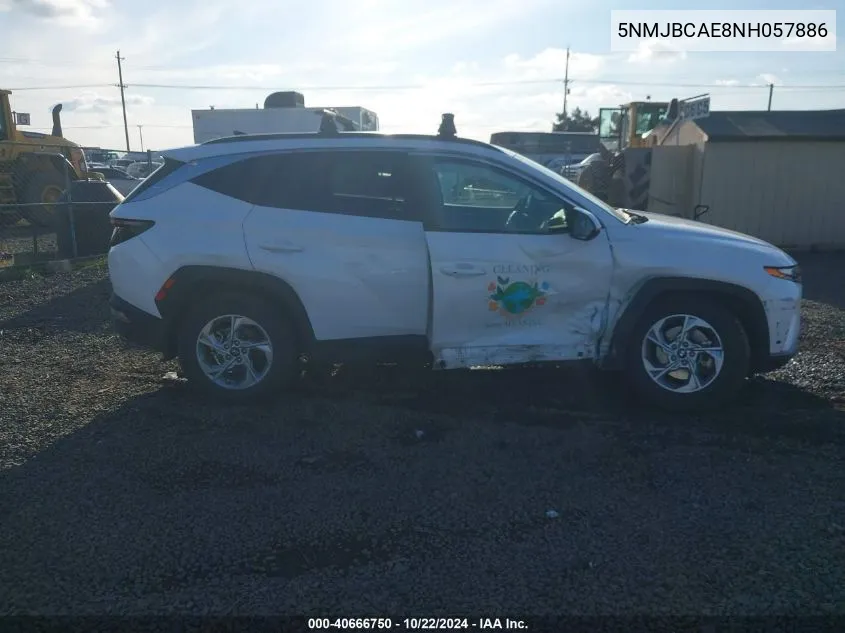 5NMJBCAE8NH057886 2022 Hyundai Tucson Sel