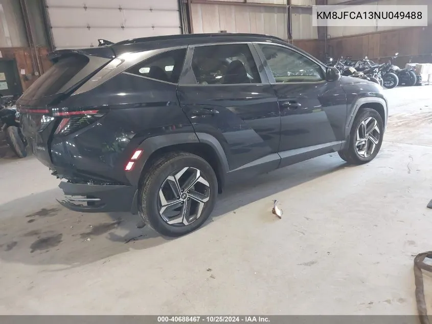 2022 Hyundai Tucson Hybrid Sel Convenience VIN: KM8JFCA13NU049488 Lot: 40688467