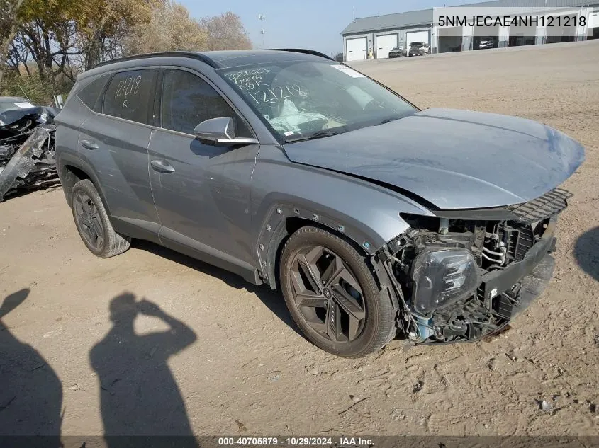 2022 Hyundai Tucson Limited VIN: 5NMJECAE4NH121218 Lot: 40705879