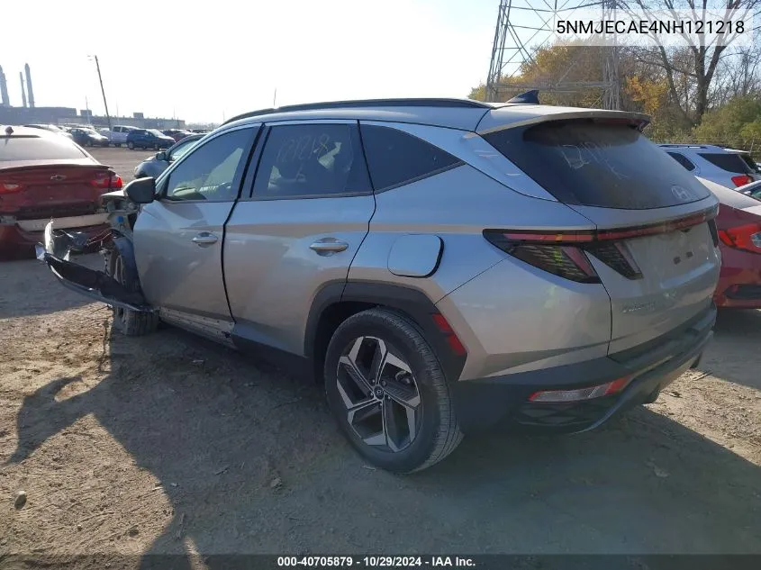 5NMJECAE4NH121218 2022 Hyundai Tucson Limited