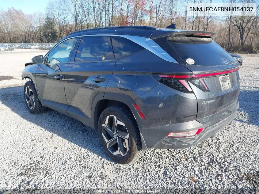 2022 Hyundai Tucson Limited VIN: 5NMJECAE8NH054137 Lot: 40756223