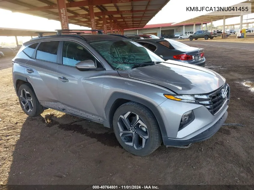 2022 Hyundai Tucson Hybrid Sel Convenience VIN: KM8JFCA13NU041455 Lot: 40764801