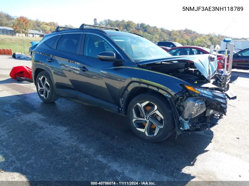 5NMJF3AE3NH118789 2022 Hyundai Tucson Sel