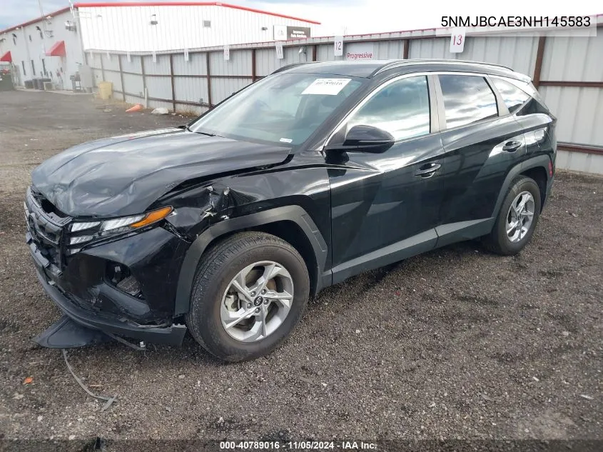 5NMJBCAE3NH145583 2022 Hyundai Tucson Sel