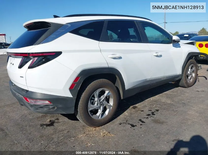 2022 Hyundai Tucson Sel VIN: 5NMJBCAE1NH128913 Lot: 40812875