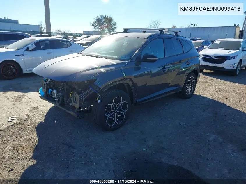 KM8JFCAE9NU099413 2022 Hyundai Tucson N Line