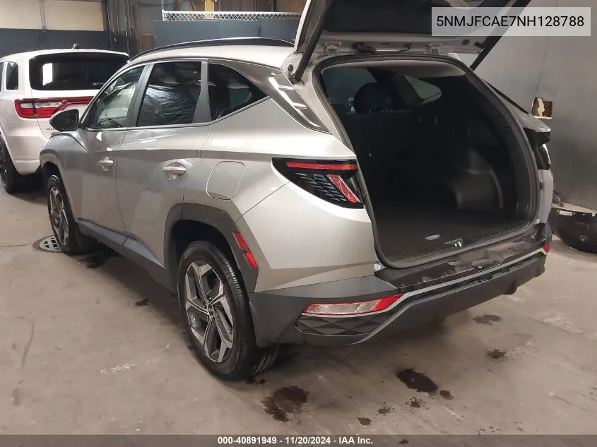 2022 Hyundai Tucson Sel VIN: 5NMJFCAE7NH128788 Lot: 40891949