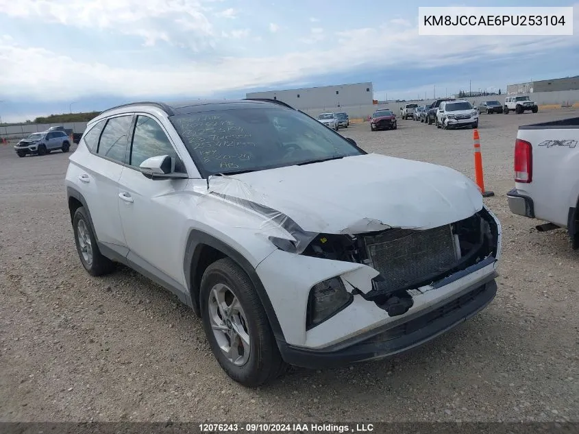 2023 Hyundai Tucson Sel VIN: KM8JCCAE6PU253104 Lot: 12076243