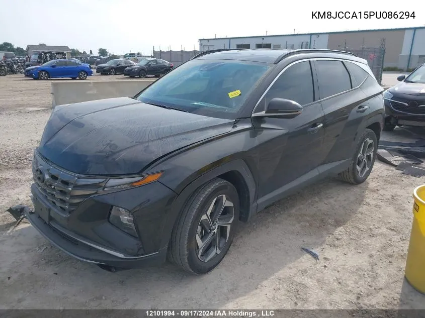 2023 Hyundai Tucson Ultimate Hybrid Awd VIN: KM8JCCA15PU086294 Lot: 12101994