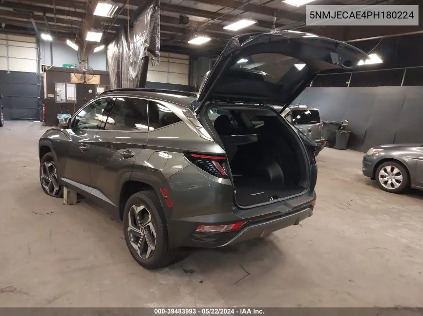 2023 Hyundai Tucson Limited VIN: 5NMJECAE4PH180224 Lot: 39483993