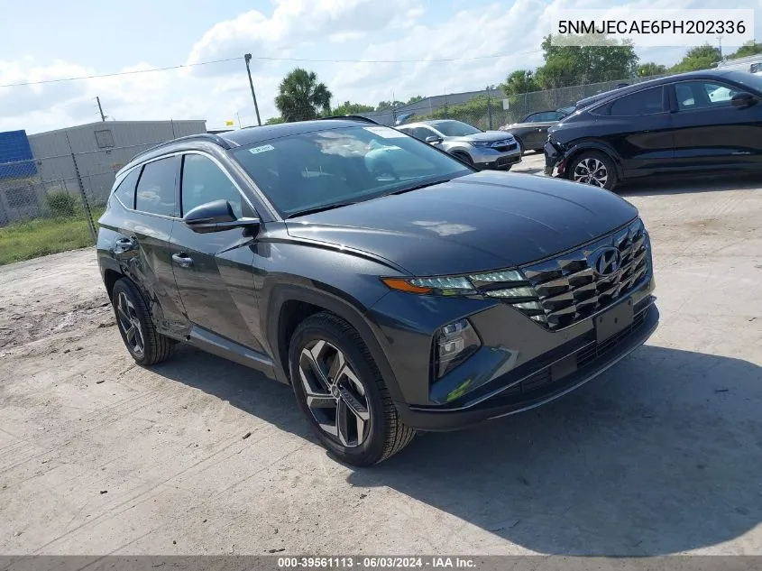 2023 Hyundai Tucson Limited VIN: 5NMJECAE6PH202336 Lot: 39561113