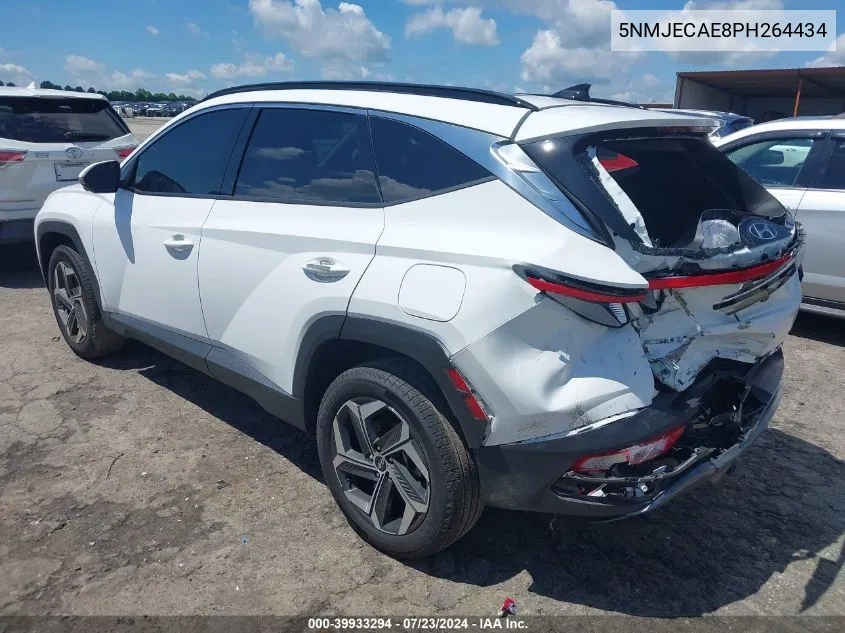 2023 Hyundai Tucson Limited VIN: 5NMJECAE8PH264434 Lot: 39933294