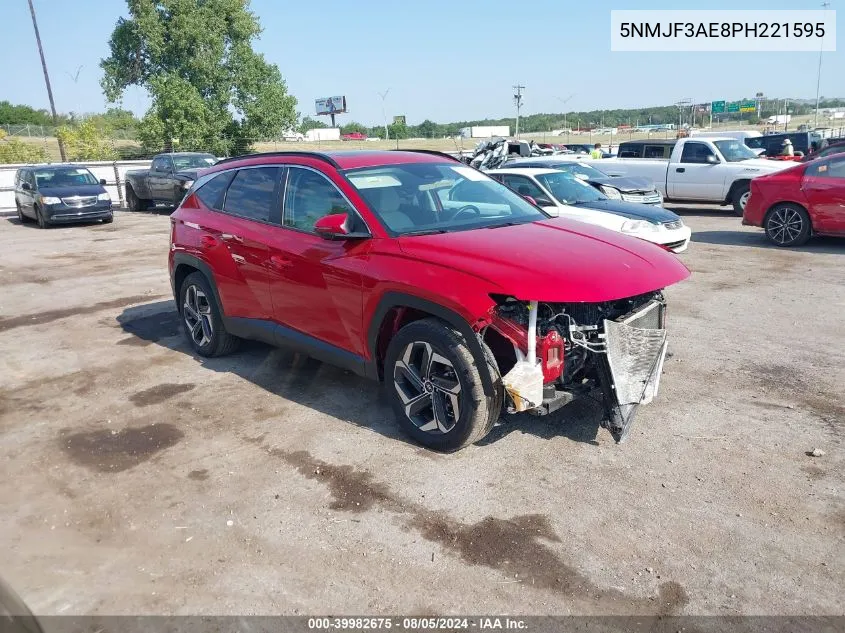 2023 Hyundai Tucson Sel VIN: 5NMJF3AE8PH221595 Lot: 39982675