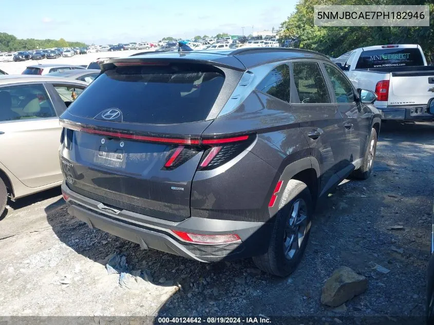 2023 Hyundai Tucson Sel VIN: 5NMJBCAE7PH182946 Lot: 40124642