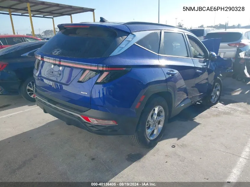 2023 Hyundai Tucson Sel VIN: 5NMJBCAE6PH290328 Lot: 40136405