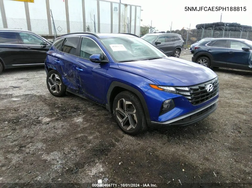 2023 Hyundai Tucson Sel VIN: 5NMJFCAE5PH188815 Lot: 40466771