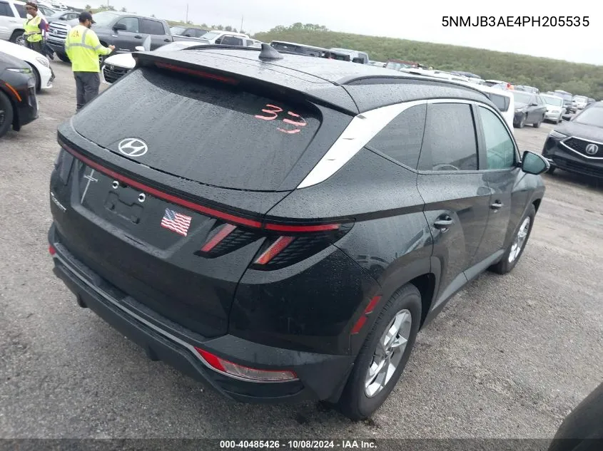 2023 Hyundai Tucson Sel VIN: 5NMJB3AE4PH205535 Lot: 40485426