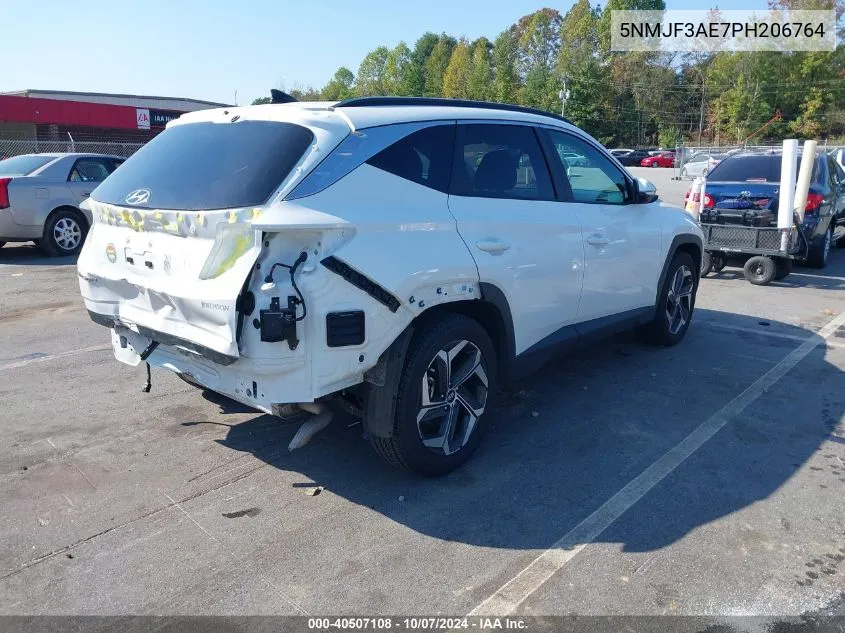 2023 Hyundai Tucson Sel VIN: 5NMJF3AE7PH206764 Lot: 40507108