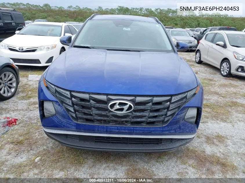 2023 Hyundai Tucson Sel VIN: 5NMJF3AE6PH240453 Lot: 40512211