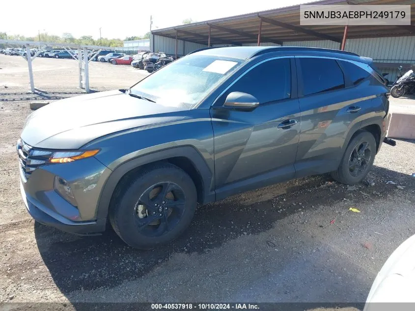 2023 Hyundai Tucson Sel VIN: 5NMJB3AE8PH249179 Lot: 40537918