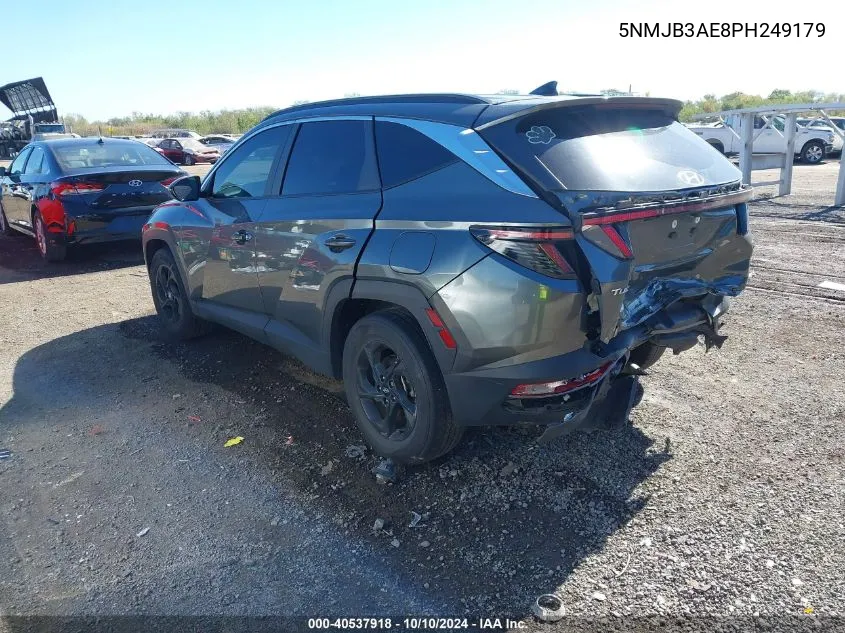 2023 Hyundai Tucson Sel VIN: 5NMJB3AE8PH249179 Lot: 40537918