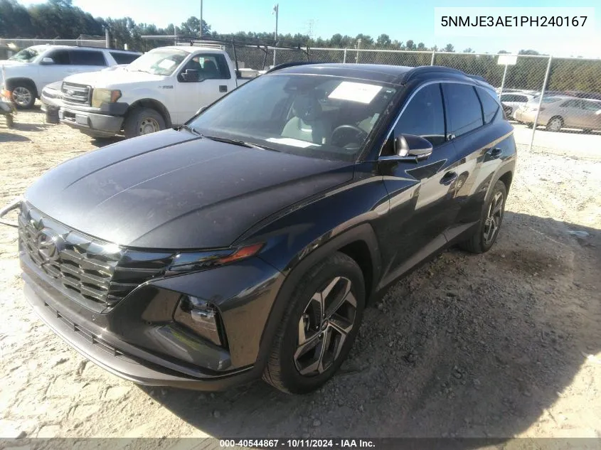 2023 Hyundai Tucson Limited VIN: 5NMJE3AE1PH240167 Lot: 40544867